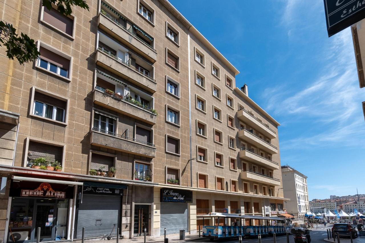 Appartamento Celebre Vieux Port, Marsiglia Esterno foto